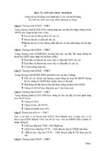 Bộ câu hỏi thi trắc nghiệm kế toán kho bạc