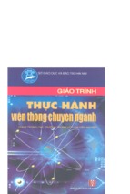 Thcn.giáo trình thực hành viễn thông chuyên ngành   ks.nguyễn thị thu, 279 trang