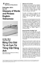 Bảng chú giải từ và cụm từ tiếng việt   tiếng anh (thuật ngữ thuế)