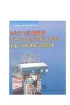 Bảo vệ rơle và tự động hóa hệ thống điện (nxb giáo dục 2005)   ts. trần quang khánh, 329 trang