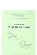 GIÁO TRÌNH THỰC HÀNH NGUỘI