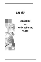 BÀI TẬP CHUYÊN ĐỀ NGÔN NGỮ HTML VA CSS1