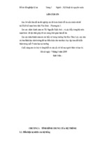 Khóa luận thiết kế trạm bơm tiêu vân đình – phương án 1