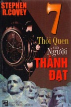 7 thói quen của người thành đạt   nxb thành phố hồ chí minh