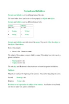 To infinitive, gerund and bare infinitive