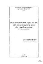 đề tài nghiên cứu khoa học ngân hàng nhà nước   vị trí, vai trò, chức năng và nhiệm vụ trong nền kinh tế thị trường