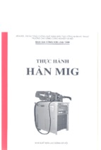 THỰC HÀNH HÀN MIG