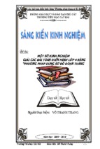 Skkn sáng kiến kinh nghiệm giải các bài toán điển hình lớp 4 bằng “phương pháp dùng sơ đồ đoạn thẳng