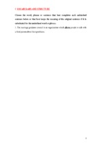 đáp án vocabulary