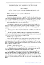 Tài liệu ôn tập môn nghiệp vụ chuyên ngành kho bạc