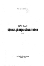 BÀI TẬP ĐỘNG LỰC HỌC CÔNG TRÌNH