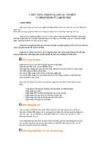 Chức năng nhiệm vụ