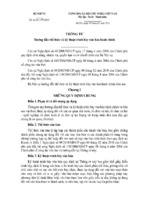 Thong tu 01.2011 cua bnv huong dan the thuc va ky thuat trinh bai van ban