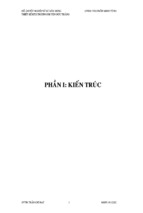 Khóa luận thiết kế ký túc xá trường đại học tôn đức thắng