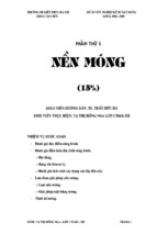 Tiểu luận nền móng   trường phổ thông trung học phúc yên, tỉnh vĩnh phúc