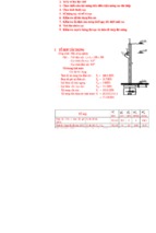Tính toán và cấu tạo sàn sườn bê tông cốt thép toàn khối