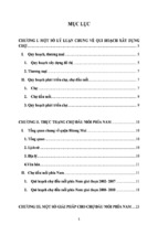 Tiểu luận qui hoạch chợ đầu mối phía nam thực trạng và giải pháp