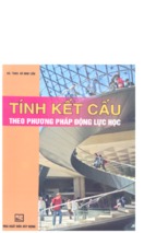 TÍNH KẾT CẤU THEO PHƯƠNG PHÁP ĐỘNG LỰC HỌC