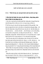 Tiểu luận thiết kế máy xúc một gầu bánh xích loại nhỏ của nga