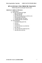 Tiểu luận thiết kế công trình thu nước ngầm   trạm bơm cấp i