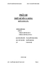 Tiểu luận nền móng của nguyễn mạnh sâm