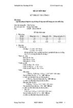 Tiểu luận lập biện pháp kỹ thuật thi công bê tông cốt thép toàn khối khung sàn nhà nhiều tầng