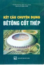 KẾT CẤU CHUYÊN DÙNG BÊ TÔNG CỐT THÉP