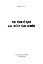 TÍNH TOÁN VÀ SỬ DỤNG THIẾT BỊ NÂNG CHUYỂN