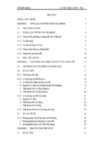 Khóa luận tải trọng tác động lên kết cấu chắn giữ