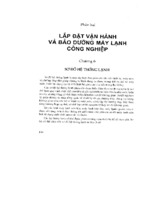 Giáo trình lắp đặt và vận hành máy lạnh chương 6 lắp đặt vận hành và bảo dưỡng máy lạnh công nghiệp