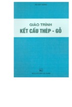 Giáo trình kết cấu thép   gỗ.