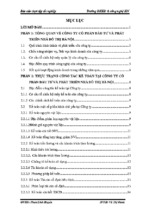Luận văn quản trị kinh doanh tm hiểu về hoạt động kinh doanh và quản lý tại công ty cp đầu tư và phát triển công trình nhà đô thị hà nội