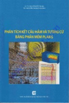 PHÂN TÍCH KẾT CẤU HẦM VÀ TƯỜNG CỪ BẰNG PHẦN MỀM PLAXIS