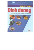 Giáo trình dinh dưỡng