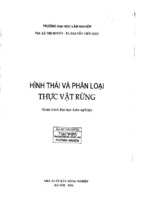 Hình thái và phân loại thực vật rừng