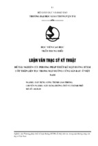 LUẬN VĂN THẠC SĨ CẦU ĐƯỜNG NGHIÊN CỨU PHƯƠNG PHÁP THIẾT KẾ MẶT ĐƯỜNG BÊ TÔNG XI MĂNG CỐT THÉP LIÊN TỤC TRONG MẶT ĐƯỜNG CỨNG SÂN BAY Ở VIỆT NAM