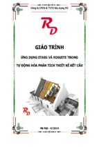 GIÁO TRÌNH ỨNG DỤNG ETABS VÀ RDSUITE TRONG TỰ ĐỘNG HÓA PHÂN TÍCH THIẾT KẾ KẾT CẤU