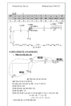 Bài tập lớn cơ học kết cấu