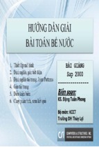 Hướng dẫn tính bể nước mái bằng sap2000