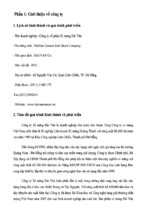 Tiểu luận quy trình sản xuất xi măng của công ty cổ phần xi măng hải vân