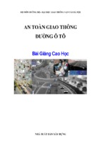 BÀI GIẢNG MÔN AN TOÀN GIAO THÔNG ĐƯỜNG Ô TÔ