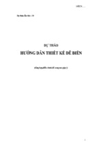 Khóa luận tiêu chuẩn thiết kế đê biển mới thay thế 14 tcn130