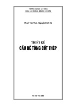 GIÁO TRÌNH THIẾT KẾ CẦU BÊ TÔNG CỐT THÉP