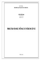 THIẾT KẾ MẪU ĐIỂN HÌNH KHU THỂ THAO XÃ