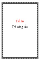 Khóa luận đồ án thi công cầu