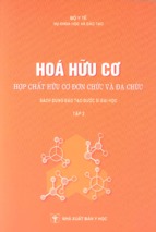 Hóa hữu cơ   hợp chất đơn chức và đa chức   tập 2