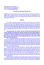 Bài thu hoạch chính trị hè