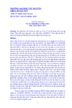 Bài thu hoạch tuần sinh hoạt công dân   học sinh sinh viên