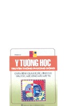 Y tướng học truyền thống phương đông   tập 2