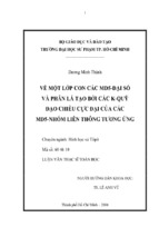 Về một lớp con các md5 đại số và phân lá tạo bởi các k quỹ đạo chiều cực đại của các md5 nhóm liên thông tương ứng